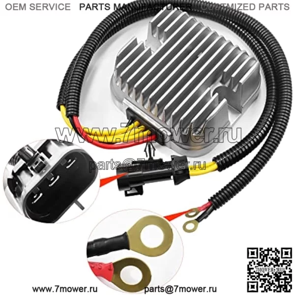 Выпрямитель регулятора напряжения Motofoal 4013904 заменяет для Polaris RZR 4 900 XP, RZR 4 1000 XP, 570 900 900XP 1000XP, Sportsman 325 570 850 ACE 2012-2016 OEM Замена # 4014029 4015229 4013247 - Image 3