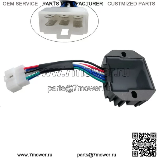 Регулятор напряжения для John Deere LX172 LX176 LX279 LX289 4x2 6x2 CS CX TS Gator - Image 2
