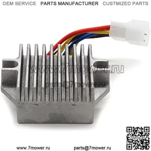 Регулятор напряжения Выпрямитель подходит для John Deere AM126304 AUC12632 M70121 M97348 для John Deere X595 X700 X720 X724 X728 X729 F510 F525 F735 4x2 Gator 6x4 Gator CS Gator CX Gator и TS Gator