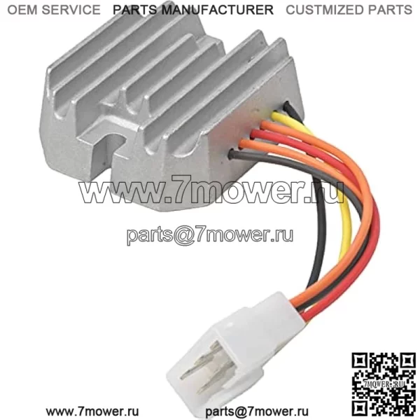 Новый выпрямитель-регулятор напряжения DB Electrical ROTA0002 12 В, совместимый/заменяющий для John Deere