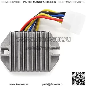 Выпрямитель регулятора напряжения AM126304 AUC12632 M70121 M97348 Выпрямитель для John Deere 240 245 260 265 285LX172 X595 X700 X720 X724 X728 F510 F735 для Gator 6x4 Gator CS Gator CX Gator и TS Gator