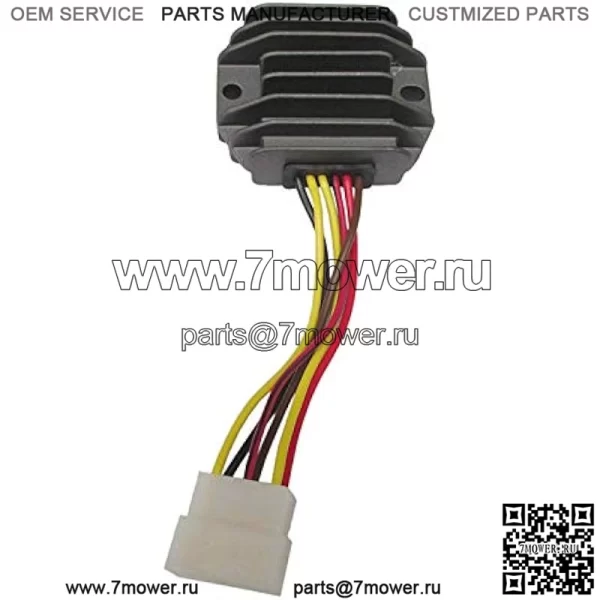 Регулятор-выпрямитель для газонных тракторов John Deere 240, 245, 345, F525, F735, Gx345, Lx176, Lx188, Lx279, X495, X575, X700, X720, X724, X728, Cs Cx Ts Gator AM101046 AM126304 - Image 3