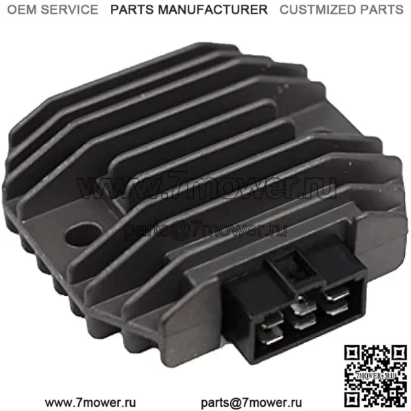Замена выпрямителя регулятора напряжения для John Deere 130 160 170 180 240 320 325 345 525 725 M70121 M97348 Kawasaki FB460 FC400 FC420 FC540 21066-2056 21066-2070 Shindengen SH578-12 626-12