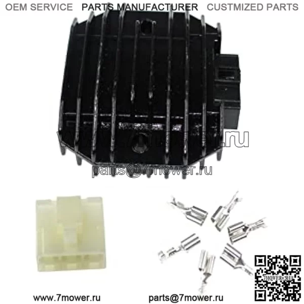 Регулятор напряжения для John Deere 130 160 165 170 172 175 176 180 185 186 240 242 245 260 265 285 320 325 345 355D 425 445 455 F510 F525 F735 LX172 LX176 LX178 X475 X485 X495 X575 X585 X595 - Image 2