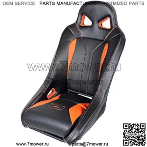 Pro Armor RZR Seats G2 Rear 2008-2020 Polaris RZR 1000 900 S XP 4 Turbo Orange, Turbo Orange (P141S190OR)