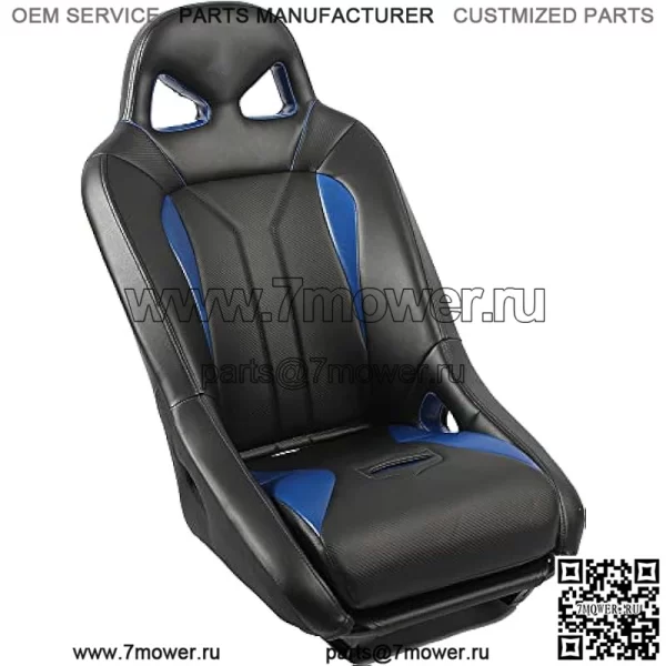 Pro Armor RZR Seats G2 Rear 2008-2020 Polaris RZR 1000 900 S XP 4 Turbo Blue (P141S190BU)