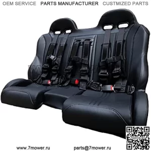Переднее или заднее многоместное сиденье RZR 1000/900 с ремнями безопасности