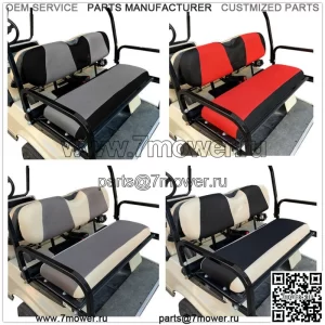 Комплект чехлов на заднее сиденье гольф-кара для Yamaha Club Car EZGO Golf Cart X-Small