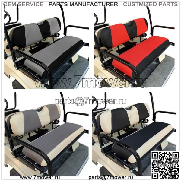 Комплект чехлов на заднее сиденье гольф-кара для Yamaha Club Car EZGO Golf Cart X-Small