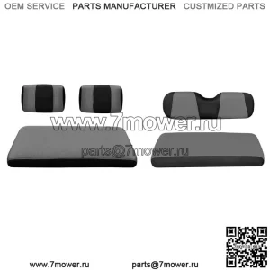 Чехлы на передние и задние сиденья гольф-кара для Yamaha G9 G16 G19 G22, Club Car DS до 2000 года