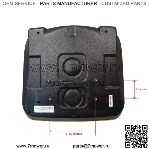 (2) Желтое сиденье с высокой спинкой подходит для John Deere Gator TX, Gator XUV, Gator 4x2 HPX, 4x4 - Image 3