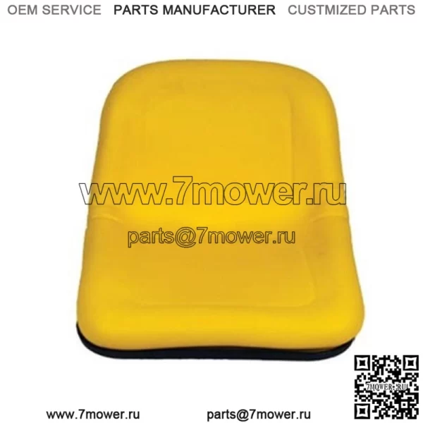(4) Желтое сиденье с высокой спинкой подходит для John Deere, подходит для Gator TX, подходит для Gator XUV,