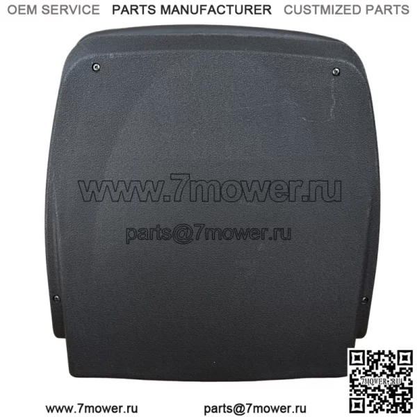 (2 сиденья) Сиденье с высокой спинкой для John Deere Gator CS TS TX 4X2 AM133476 — черное - Image 5