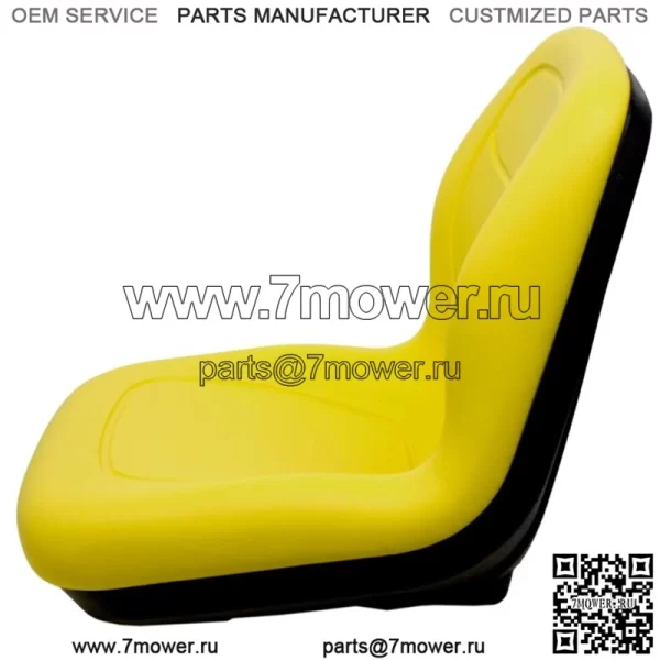 Желтое виниловое сиденье John Deere Gator подходит для Turf TX TXTurf Worksite и XUV - Image 3