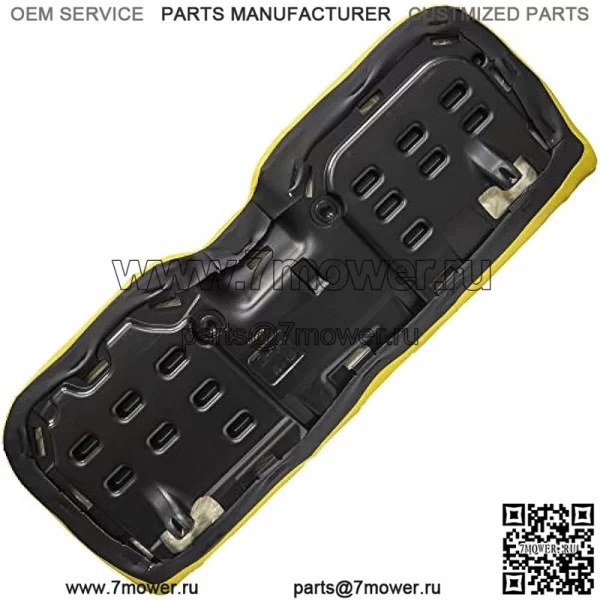 John Deere AM140624 Желтая нижняя часть многоместного сиденья HPX615 HPX815 XUV625 XUV825 XUV855 Коммунальные автомобили Gator - Image 3