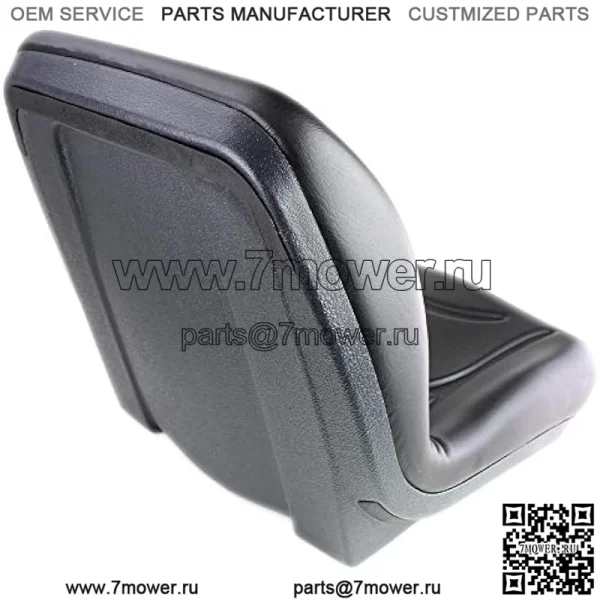 E-AM129970 Черное сиденье для John Deere Gator с дренажным отверстием (M-Gator, E, Turf, TX 4X2, TH Turf, XUV550, 4X4 HPX, 4X2 Trail, 6X4 Trail ++) - Image 2