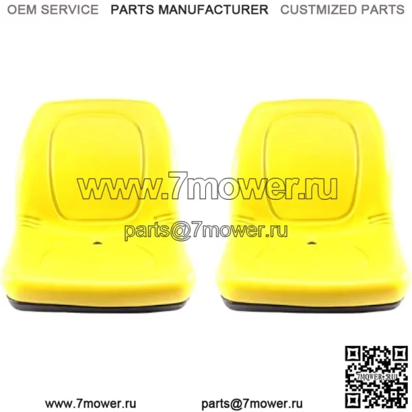 VG11696 Пара (2) сидений для Jo-hn Dee-re Gator TX 4X2 Turf, TX 4X2, 4X2 HPX, F725, F710, GX355, GX345 - Image 2