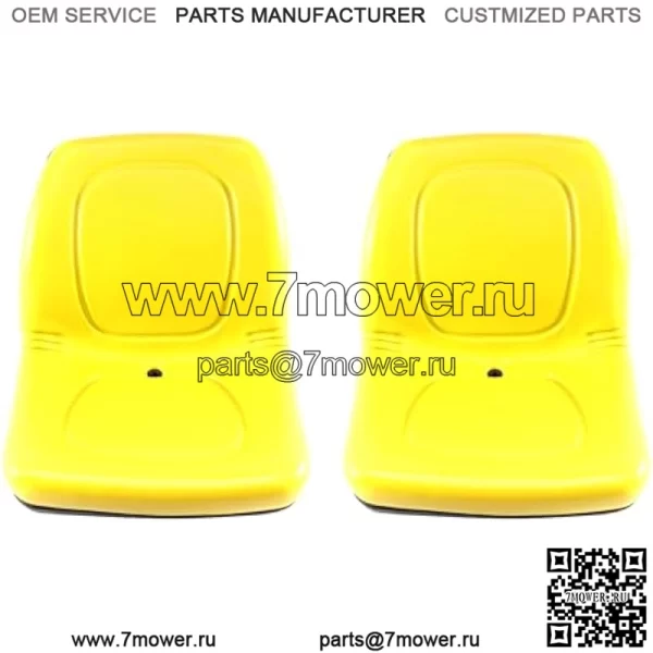VG11696 Пара (2) сидений для Jo-hn Dee-re Gator TX 4X2 Turf, TX 4X2, 4X2 HPX, F725, F710, GX355, GX345 - Image 3