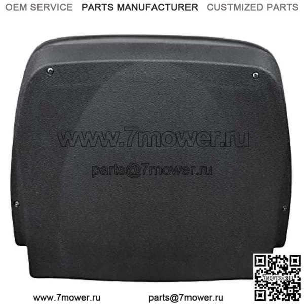 (2 сиденья) Черное сиденье для John Deere Gator CS TS TX 4X2 AM133476 - Image 5