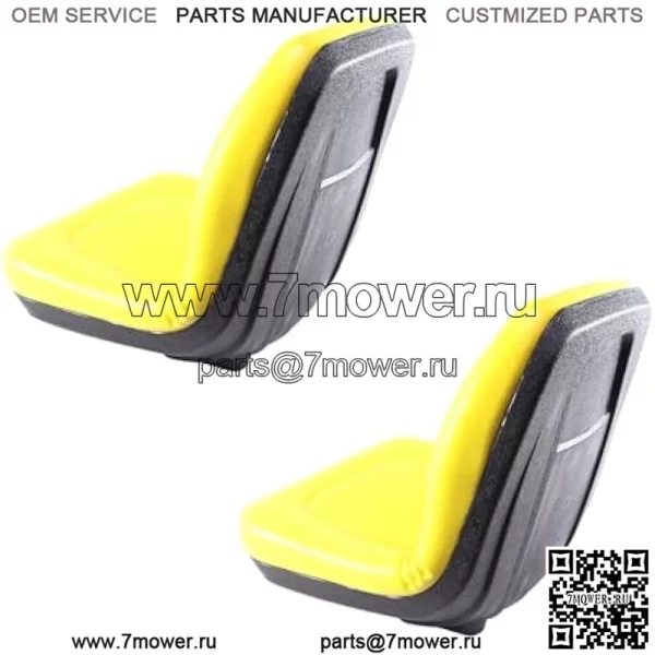 VG11696 Пара (2) сидений, совместимых с John Deere Gator TX 4X2 TURF, TX 4X2, 4X2 HPX, F725 ++ - Image 5