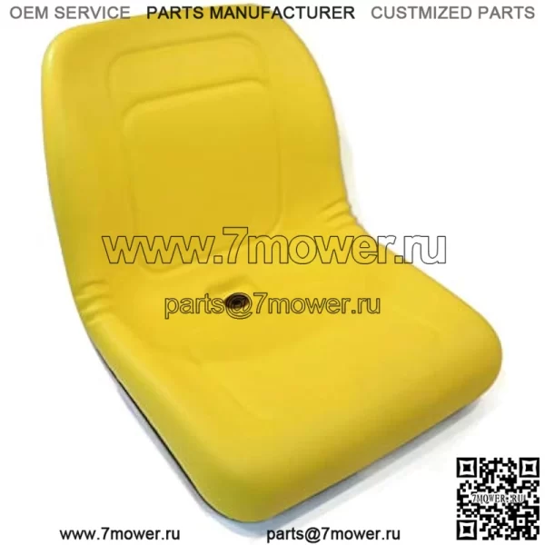 (2) Желтые сиденья с ВЫСОКОЙ спинкой для John Deere Gator XUV 620i, 850D, 550, 550 S4 UTV - Image 5