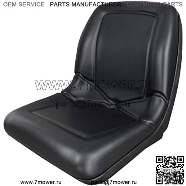 (2 места) Черное сиденье с высокой спинкой для John Deere Gator XUV 550, 550 S4, 620i, 850D, Diesel, E - Image 2