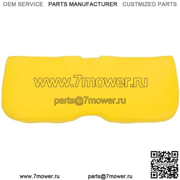 Нижняя подушка сиденья совместима с John Deere XUV 615E 625i 815E 825E 825i 825M 855D 855E 855M S4 Замена Gator для AM140624 Желтый