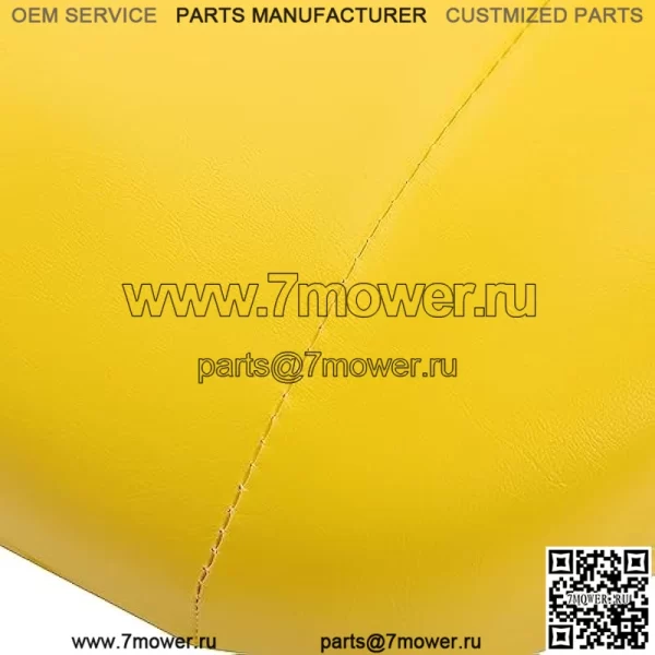 Нижняя подушка сиденья совместима с John Deere XUV 615E 625i 815E 825E 825i 825M 855D 855E 855M S4 Замена Gator для AM140624 Желтый - Image 5