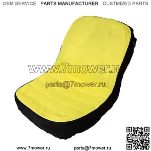 Мягкий чехол на сиденье газонокосилки LP92334 для John Deere Mower Tractor & Gator, устойчивые к атмосферным воздействиям сиденья до 18 дюймов из ткани High Oxford 300D с удобством
