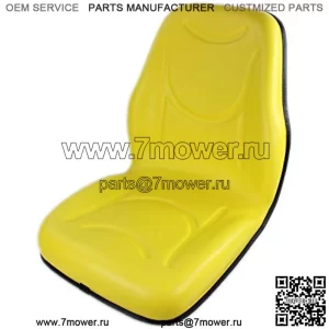E-LVA12909 Сиденье DirectFit  для John Deere 3033R, 3038R, 3039R, 3045R, 3046R, 3320, 3520, 3720, 4310, 4320, 4410, 4510, 4520, 4610, 4720, 4710…