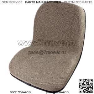 E-MIA10599 Сиденье для тракторов John Deere: 3320, 3520, 3720, 4320, 4520, 4720, 5055E, 5060E, 5065E, 5075E, 5076E, 5082E, 5083E, 5085E, 5090E, 50 90ЭХ, 5093Э, 5100Э, 5101Э, 5078E