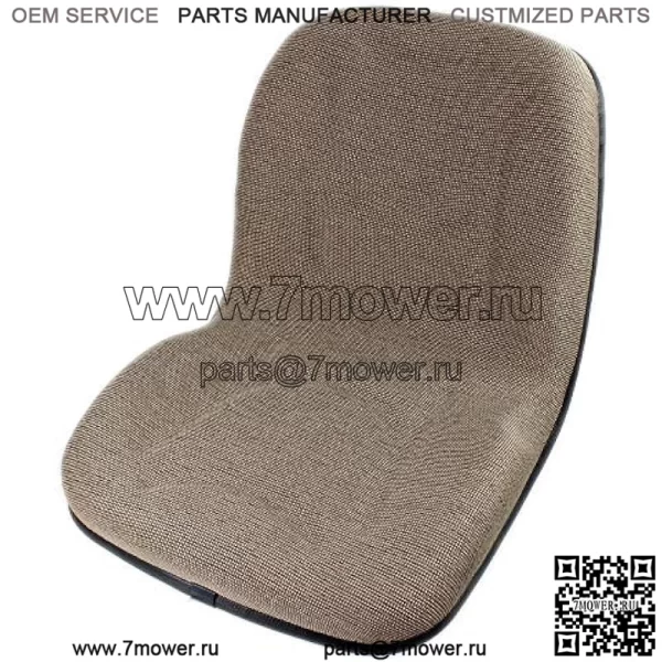 E-MIA10599 Сиденье для тракторов John Deere: 3320, 3520, 3720, 4320, 4520, 4720, 5055E, 5060E, 5065E, 5075E, 5076E, 5082E, 5083E, 5085E, 5090E, 50 90ЭХ, 5093Э, 5100Э, 5101Э, 5078E