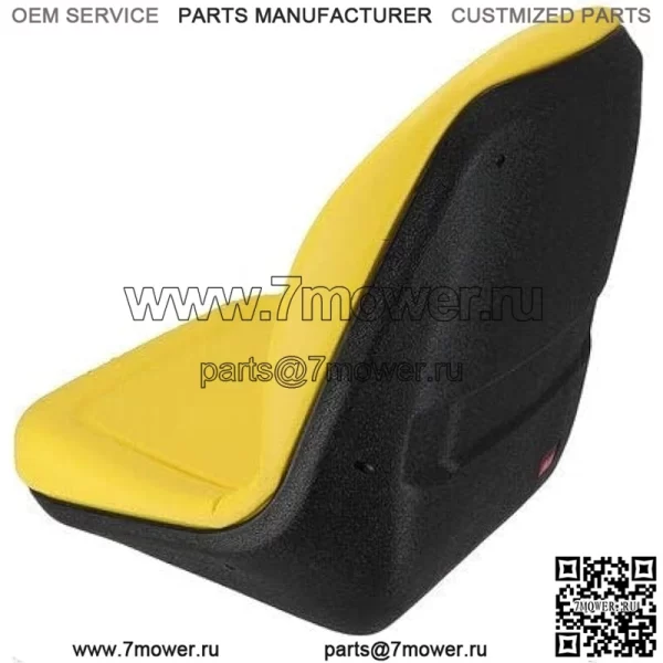 Виниловый желтый комод Bobcat с ковшовым сиденьем подходит для John Deere 4720 4520 2520 70 4700 4320 270 4400 4710 3120 240 250 320 подходит для Case 440 450 420 430 90XT подходит для Gehl подходит для Case IH подходит для Caterpillar подходит для Montana - Image 2