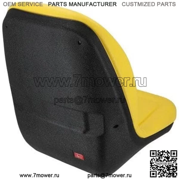 Виниловый желтый комод Bobcat с ковшовым сиденьем подходит для John Deere 4720 4520 2520 70 4700 4320 270 4400 4710 3120 240 250 320 подходит для Case 440 450 420 430 90XT подходит для Gehl подходит для Case IH подходит для Caterpillar подходит для Montana - Image 3