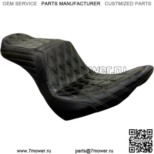 Le Pera ???֧?ߧ?? 2-?ާ֧??ߧ?? ??ڧէ֧ߧ?? ?? ??ӧ????ӧڧܧ?? Diamond Chestnut Stitching 18+ Harley Low Rider (???ݧ?: Harley-Davidson)