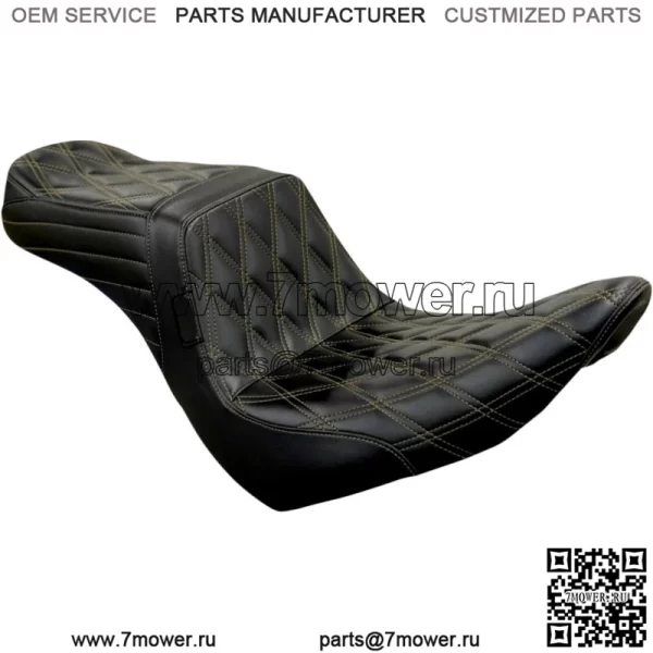 Le Pera ???֧?ߧ?? 2-?ާ֧??ߧ?? ??ڧէ֧ߧ?? ?? ??ӧ????ӧڧܧ?? Diamond Chestnut Stitching 18+ Harley Low Rider (???ݧ?: Harley-Davidson)