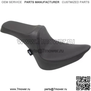 Predator III Black Smooth Seat Harley Softail FXST FLST 84-99 (???ݧ?: Harley-Davidson)