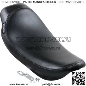 Le Pera LePera Silhouette Smooth Black Vinyl Solo Seat Harley 1996-2003 Dyna FXD (???ݧ?: Harley-Davidson)