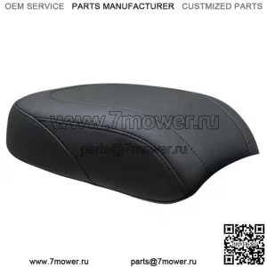 Mustang Black Wide Tripper Back Passenger Rear Seat Harley Softail Street Bob 18 (???ݧ?: Harley-Davidson)