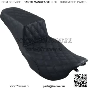 Seatledmen Black Full Rattice Stitch Step 2 Up Seat Harley 97-07 Touring FLHR/X (???ݧ?: Harley-Davidson)