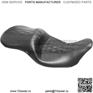 ???ڧէ֧ߧ?? Le Pera Black Diamond Outcast 2 Up Daddy Long Legs Seat 2008-2020 Harley Touring (???ݧ?: Harley-Davidson)