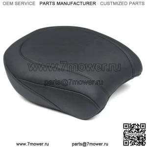 Mustang Black Wide Tripper Passenger Seat Pillion Harley Dyna Fat Bob FXDF 14-17 (???ݧ?: Harley-Davidson)