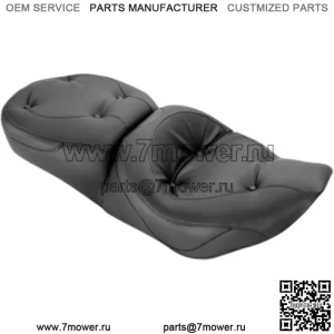 Mustang Standard Wide Regal One Piece 2 Up Touring Seat 97-07 Harley FLHR FLHX (???ݧ?: Harley-Davidson)