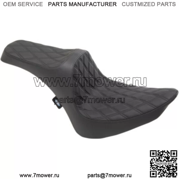 Predator III Black Diamond Seat Harley Softail FXST FLST 84-99 (???ݧ?: Harley-Davidson)