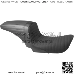 ???ڧէ֧ߧ?? Le Pera Daddy Long Legs Kickflip 2 Up Pleated Gripp Tape Seat Harley Dyna 06+ (???ݧ?: Harley-Davidson)