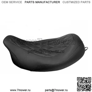 Mustang Wide Tripper Solo Seat Diamond Pattern Stitch 2008-2017 Harley Touring (???ݧ?: Harley-Davidson)