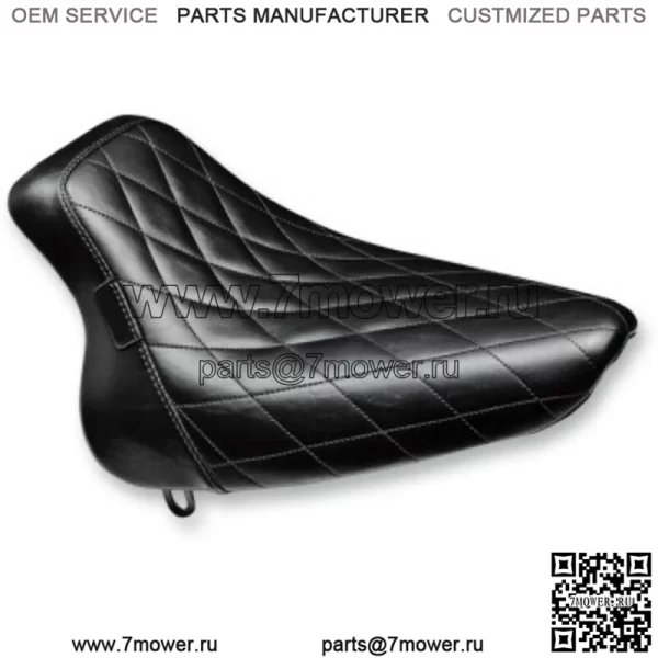 Le Pera LePera Bare Bones Barebones Diamond Vinyl Solo Seat Harley Softail 00-07 (???ݧ?: Harley-Davidson)