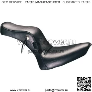 ???ڧէ֧ߧ?? Le Pera Cherokee 2 Up Smooth Black Vinyl Seat Harley 1984-1999 Softail FXST FLST (???ݧ?: Harley-Davidson)