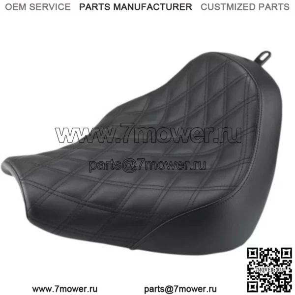 ???ڧէ֧ߧ?? Saddlemen Black Renegade Lattice Stitch Solo Seat Harley Softail Breakout 18+ M8 (???ݧ?: Harley-Davidson)