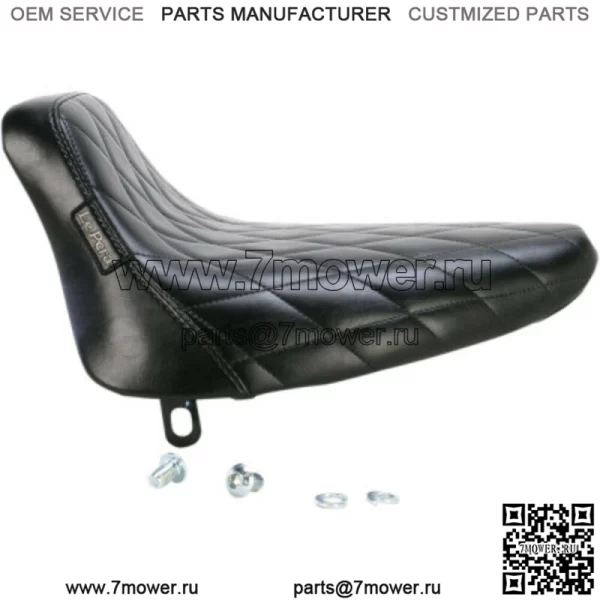 Le Pera Bare Bones Diamond Stitch Solo Seat Harley 1984-1999 Softail FXST FLST (???ݧ?: Harley-Davidson)